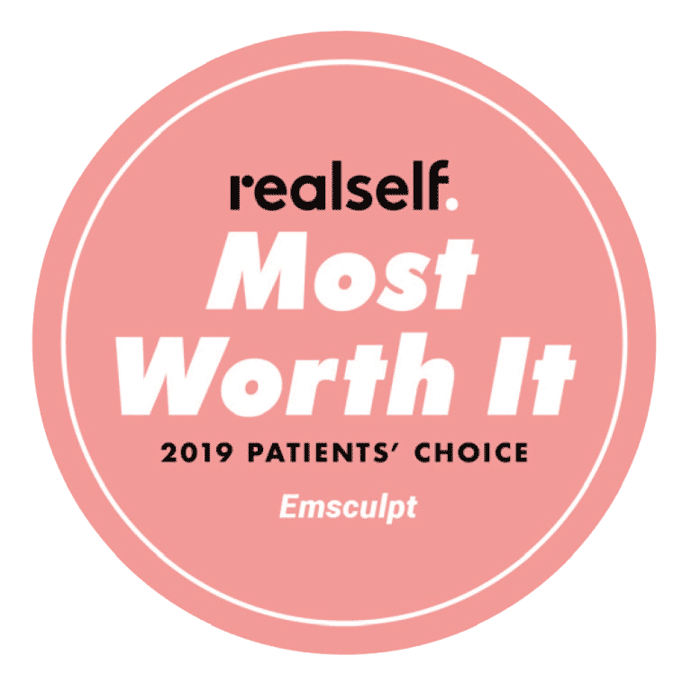 EMSCULPT RealSelf Most Worth It 2019 Patients' Choice